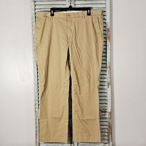 POLO RALPH LAUREN Pants Mens 40/30 Tan Khaki Stretch Classic Fit Casual Chino